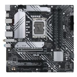 PRIME B660M-A WiFi D4 Scheda Madre mATX, Intel B660, LGA1700, DDR4, PCI 4.0, LAN Intel 1Gb, WiFi 6, Realtek 7.1 Surround, 2xM.2, 4xSATA 6GB/s, USB 3.2 Gen 2, Armoury Crate, Nero