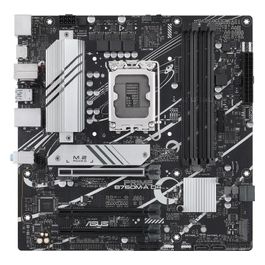 Asus PRIME B760M-A D4 Scheda madre Intel® B760 (LGA 1700) mATX, PCIe 4.0, due slot M.2, Realtek 2.5Gb Ethernet, DisplayPort, Dual HDMI®, SATA 6 Gbps, USB 3.2 Gen 2 e Gen 1 Type-C®, Aura Sync