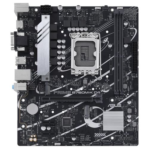 Asus PRIME B760M-K D4 Intel B760 LGA 1700 micro ATX