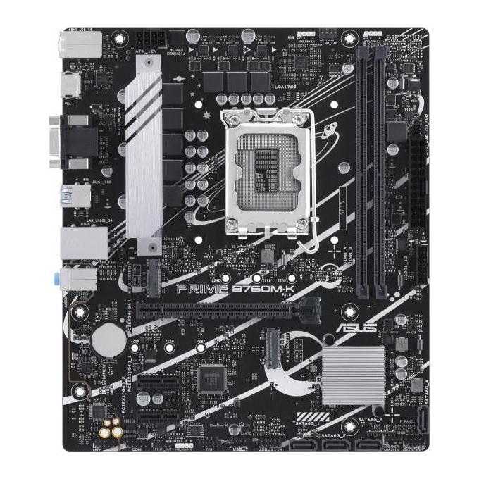 Asus PRIME B760M-K Intel B760 LGA 1700 micro ATX