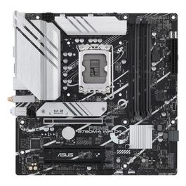 Asus PRIME B760M-A WIFI D4 Scheda madre Intel® B760 (LGA 1700) mATX, PCIe 4.0, 2 slot M.2, 2.5Gb Ethernet, Wi-Fi 6, DisplayPort, Dual HDMI®, SATA 6 Gbps, USB 3.2 Gen 2 e Gen 1 Type-C®, Aura Sync