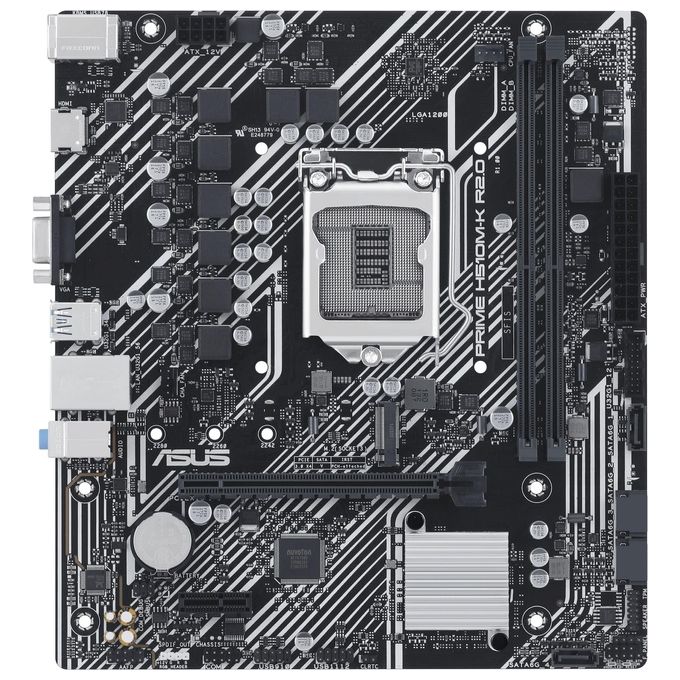 Asus PRIME H510M-K R2.0 Scheda Madre Intel H510 LGA 1200 mATX DDR4 PCIe 5.0