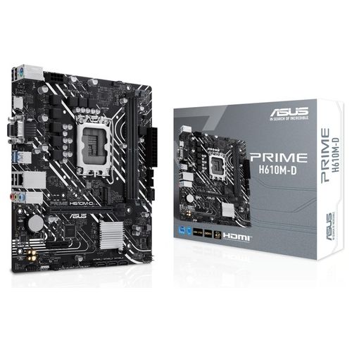 Asus PRIME H610M-D Scheda Madre mATX Intel H610 LGA 1700