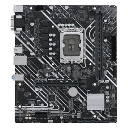 ASUS PRIME H610M-E D4 Scheda Madre mATX, Intel H610, LGA1700, DDR4, PCI 4.0, Realtek 1Gb Ethernet, Realtek 7.1 Surround, 2xM.2, 4xSATA 6GB/s, USB 3.2 Gen 1, Armoury Crate, Nero