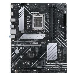 ASUS PRIME H670-PLUS D4 Scheda Madre ATX, Intel H670, LGA1700, DDR4, PCI 4.0, Realtek 2.5Gb Ethernet, Realtek 7.1 Surround, 3xM.2, 4xSATA 6GB/s, USB 3.2 Gen 2, Armoury Crate, Nero