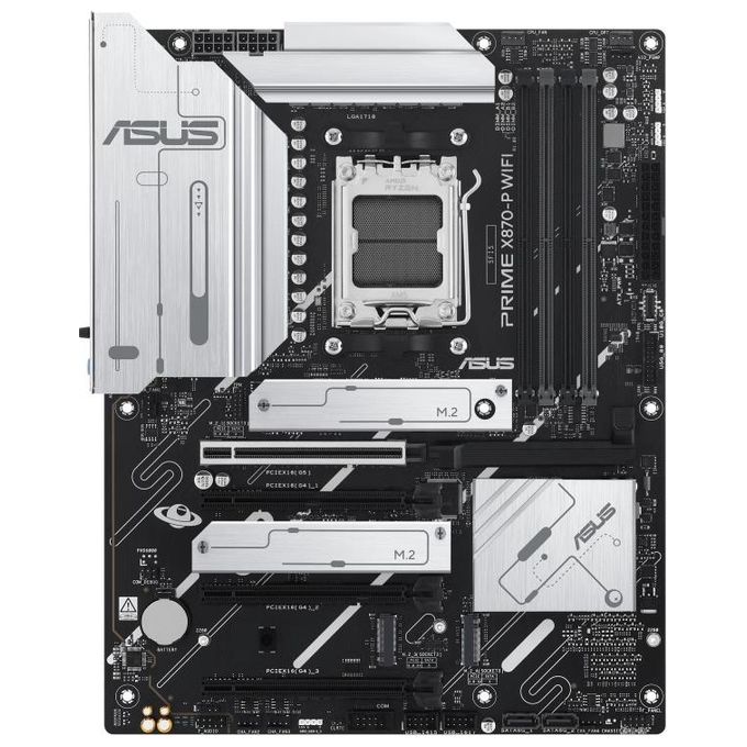 Asus Prime X870-P WIFI AMD X870 Presa di Corrente AM5 ATX