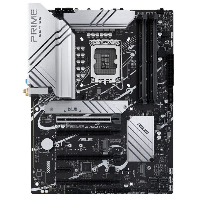 ASUS PRIME Z790-P WIFI Scheda Madre Gaming ATX Intel Z790 LGA1700 DDR5 PCI 5.0 WiFi 6 (802.11ax) Realtek 2.5Gb Ethernet Realtek 7.1 3xM.2 4xSATA 6GB-s Aura Sync RGB Nero