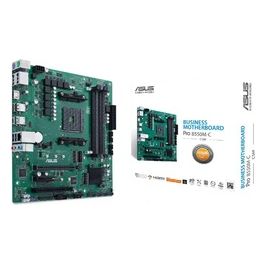 ASUS PRO B550M-C/CSM Scheda Madre microATX, AMD B550, AM4, DDR4, PCI 4.0, LAN Realtek 1Gb, 7.1 Surround, 2xM.2, 4xSATA 6GB/s, USB 3.2 Gen 2, Control Center Express, Verde/Nero