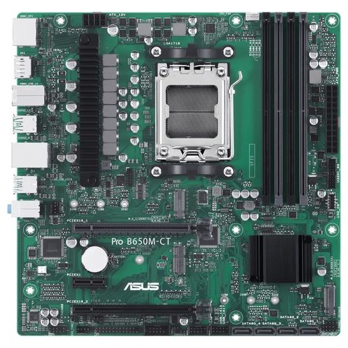 Asus PRO B650M-CT-CSM AMD B650 Presa di Corrente AM5 micro ATX