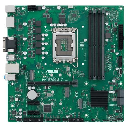 Asus PRO B760M-C-CSM Intel B760 LGA 1700 micro ATX