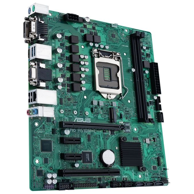 Asus PRO H510M-C/CSM Scheda Madre Intel H510 LGA 1200 Micro ATX