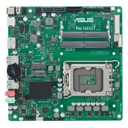 PRO H610T-CSM Scheda madre Intel Mini ITX DDR5 LGA 1700 2 SATA 6Gb/s slot M.2 Ethernet Realtek DisplayPort HDMI USB 3.2 Gen 2 e Type-C