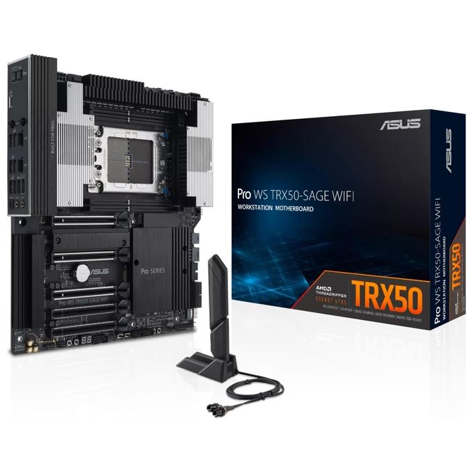 Asus Pro WS TRX50-SAGE WIFI AMD TRX50 Socket sTR5 SSI CEB