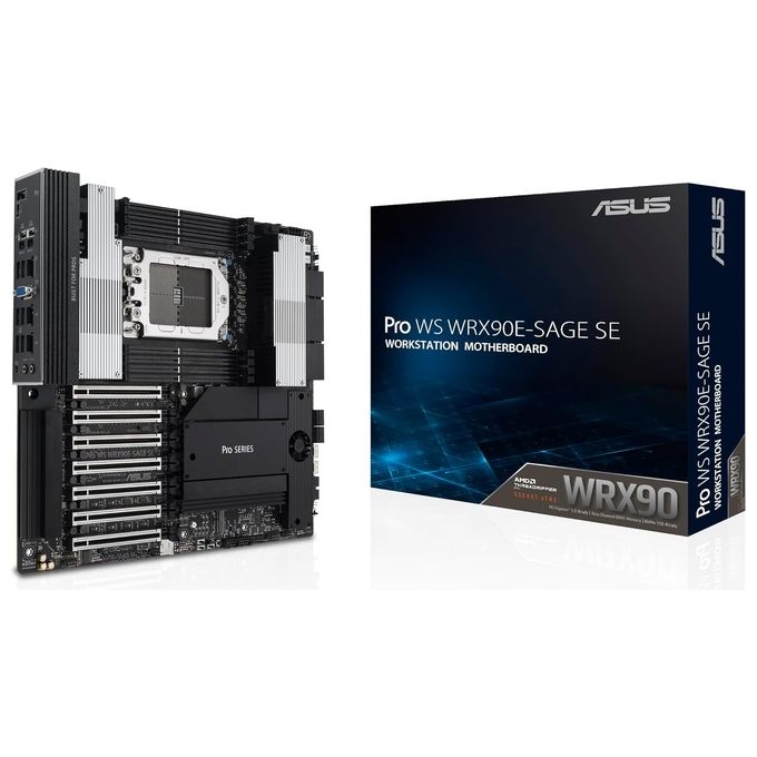 Asus Pro WS WRX90E-SAGE SE Scheda Madre Workstation AMD TR5 EEB