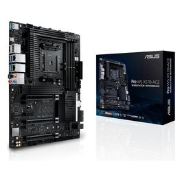 Pro WS X570-ACE Workstation scheda madre ATX AMD AM4 Ryzen 3000 14 fasi di alimentazione PCIe 4.0 M.2 DDR4 ECC U.2 Intel LAN SATA USB 3.2 Gen2 Type-A Type-C Control Center Express