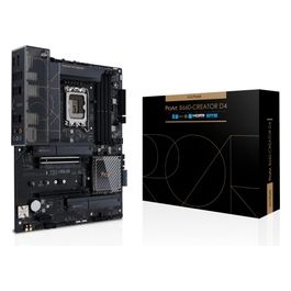 ProArt B660-CREATOR D4 Scheda Madre ATX, Intel B660, LGA1700, DDR4, PCI 5.0, LAN Realtek 2.5Gb e Intel 1Gb, Realtek 7.1 Surround, 3xM.2, 4xSATA 6GB/s, USB 3.2 Gen 2, Aura Sync RGB, Nero