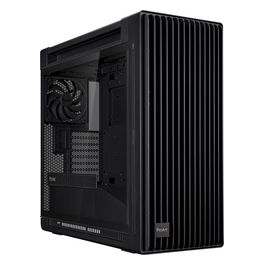 ProArt PA602 TG ARGB Case Gaming E-ATX, Chassis in Vetro Temperato, Supporto Radiatore 420 mm, Ventola da 140 mm e 2 Ventole da 200 mm preinstallate, Indicatore di Polvere IR, Setup Facile, Nero