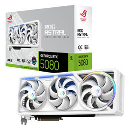 Rog Astral Rtx 5080 16GB Gddr7 Bianca