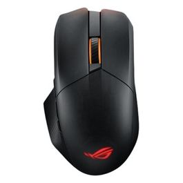 Asus ROG Chakram X Origin Mouse da Gaming RGB Wireless, frequenza di polling 8000 Hz, tripla connettività a bassa latenza, joystick analogico, 11 pulsanti programmabili, ROG AimPoint, Nero