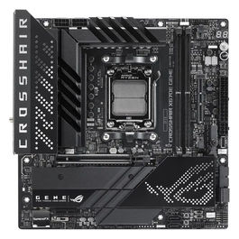 ROG CROSSHAIR X670E GENE, Scheda Madre Gaming micro-ATX, AMD AM5, DDR5, PCI 5.0, Intel 2.5Gb Ethernet, WiFi 6E (802.11ax), ROG Supreme 7.1 Surround, 3xM.2, 4xSATA 6GB/s, Aura Sync RGB, Nero