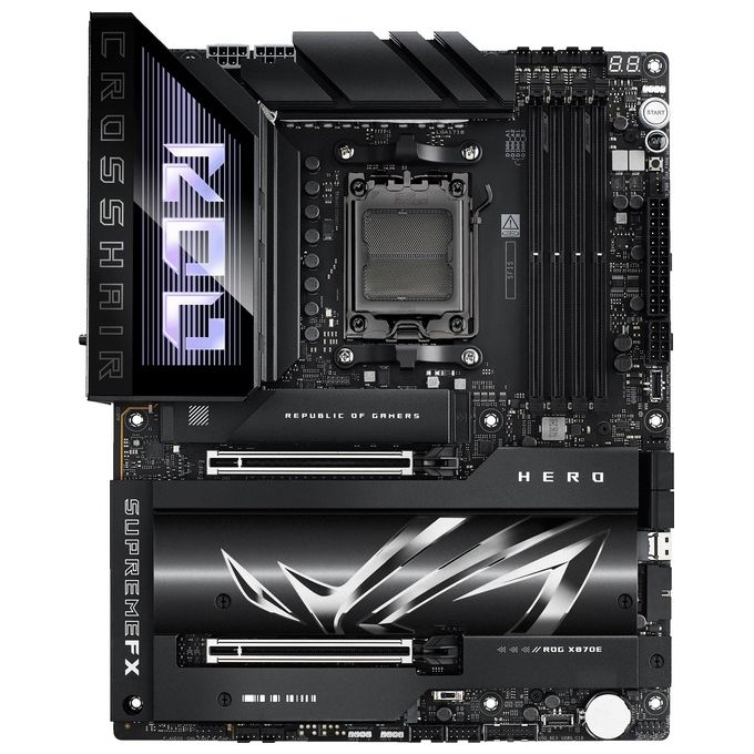 Asus ROG CROSSHAIR X870E HERO AMD X870E Presa di Corrente AM5 ATX