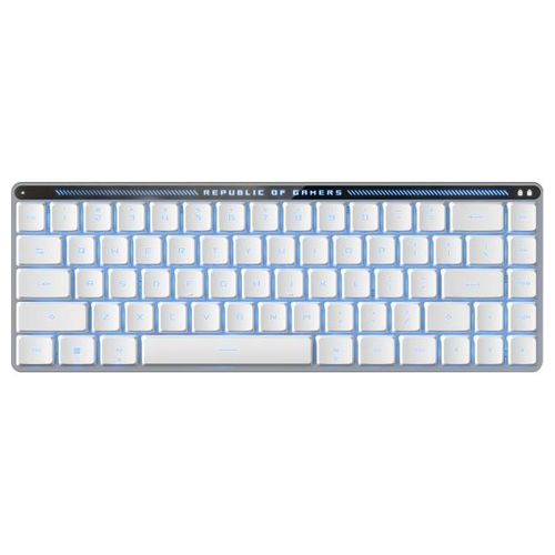 ROG Falchion RX Low Profile Tastiera Meccanica Wireless Moonlight White Layout ITA