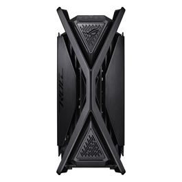 ASUS ROG Hyperion GR701 BTF Edition Case Gaming Chassis E-ATX Supporto MB con Connettori Posteriori VGA in Metallo 4 ventole da 140 mm Doppi Dissipatori da 420 mm Ricarica Rapida 60 Watt Nero