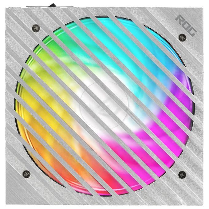 Asus ROG Loki 850W Platinum Alimentatore completamente modulare 80 Platinum Lambda A compatibile ATX 3.0 supporto PCIe 5.0 Ventola ARGB PWM da 120 mm Aura Sync Bianco