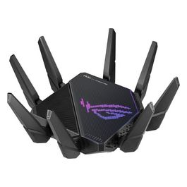 ASUS ROG Rapture GT-AX11000 PRO, Router estendibile con Mobile Tethering, alternativa ai Router 4G 5G Gaming, Tri Band, WiFi 6, 2.5G e 10G Ethernet, VPN Fusion, Sicurezza di Rete