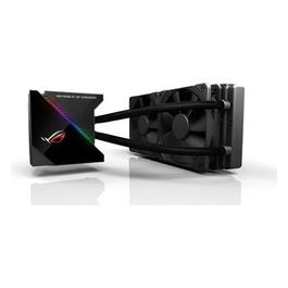 ASUS ROG RYUJIN 240 Sistema di Raffreddamento per CPU All-In-One Liquid, Display OLED, Aura Sync RGB, Noctua Ippc 2000 Pwm, 2 Ventole di Raffreddamento da 120 mm, Nero