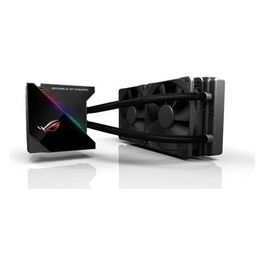 ROG RYUJIN 240 Sistema di Raffreddamento per CPU All-In-One Liquid, Display OLED, Aura Sync RGB, Noctua Ippc 2000 Pwm, 2 Ventole di Raffreddamento da 120 mm, Nero