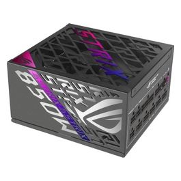 ROG Strix 850P Gaming Alimentatore Modulare per PC 850W di Potenza PCle Gen 5.0 80 Plus Titanium Standard ATX 3.1 Ventola con Doppio Cuscinetto a Sfera Nero ROG-STRIX-850P-GAMING