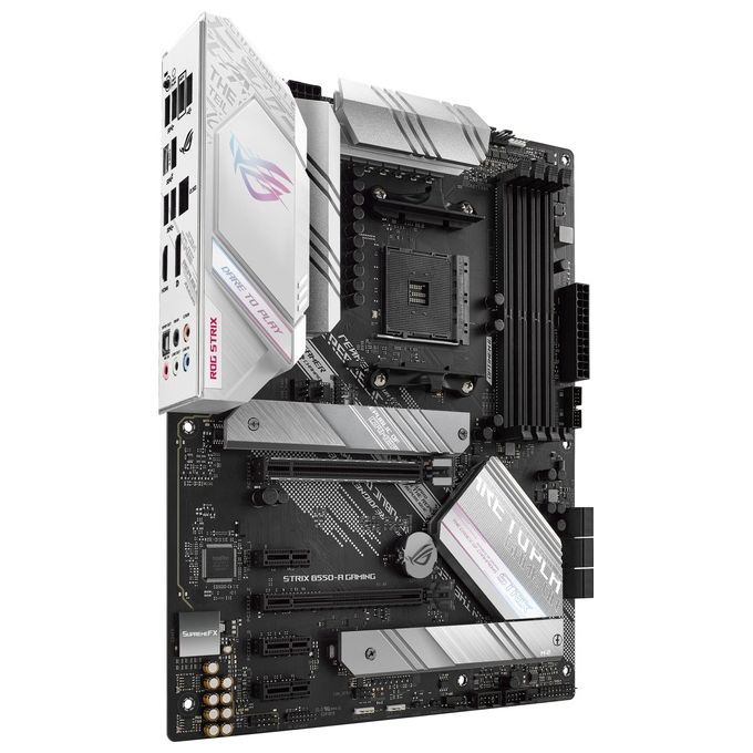 ASUS ROG STRIX B550-A GAMING Scheda Madre AMD B550 Ryzen AM4 Gaming ATX con PCIe 4.0