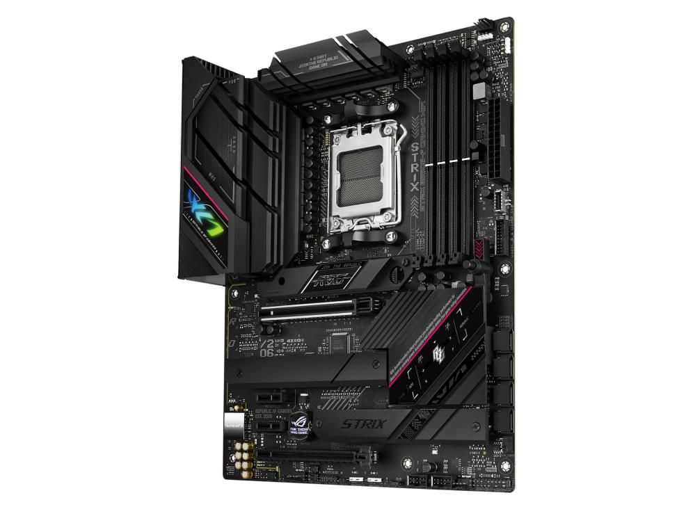 Asus scheda madre rog strix b650-a gaming wifi b650 am5 4xddr5-6400(oc) dp  hdmi 1xpcie4.0x16 4xsata3 m.2 wifi usb3.2 atx