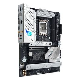 ROG STRIX B760-A GAMING D4 Scheda madre Intel B760 LGA 1700 ATX, DDR4, PCIe 5.0 x16 SafeSlot, 3 PCIe 4.0 M.2, illuminazione Aura Sync RGB, Bianco