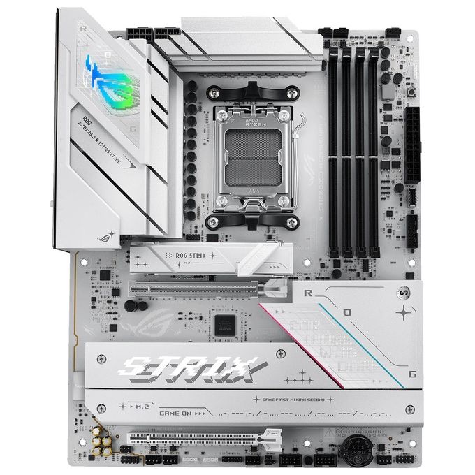 Image of ASUS ROG Strix B850-A Gaming WiFi Scheda Madre AMD ATX 1422 Fasi di Alimentazione Slot DDR5 PCIe 5.0 con Slot Q-Release 4 slot M.2 WiFi 7 con WiFi Q-Antenna AI Advisor AI Networking II