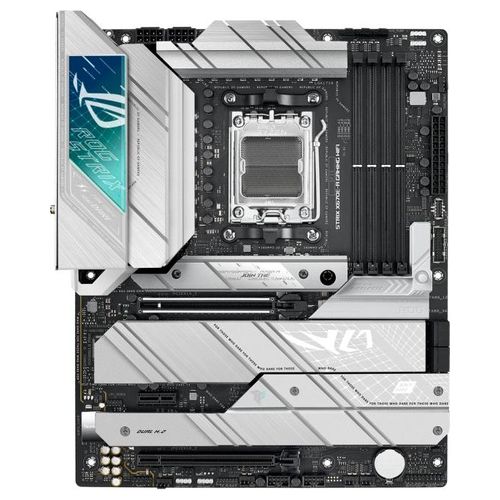 ASUS ROG STRIX X670E-A GAMING WIFI scheda madre AMD AM5 (Ryzen 7000, ATX, memoria DDR5, 4x M.2, USB 3.2 Gen 2x2, PCIe 5.0, Q-Release, M.2 Backplate, WiFi 6E, Aura Sync)