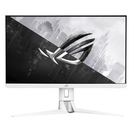 ASUS ROG Strix XG27AQ-W, Monitor Gaming 27, WQHD (2560x1440), Fast IPS, fino a 170Hz, Tempo Di Risposta 1ms, ELMB SYNC, G-SYNC, HDR 400, Illuminazione Aura Sync RGB, Posizione Regolabile, Bianco