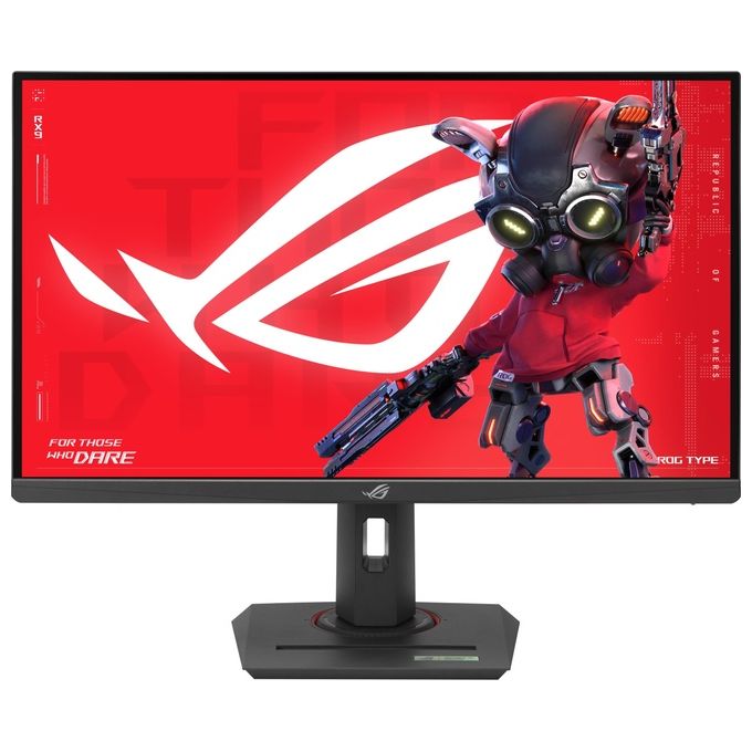 ASUS ROG Strix XG27UCG Dual mode Monitor Gaming da 27” pollici 3840x2160 4K 160Hz - FHD 320Hz Tempo di Risposta 1ms Fast IPS Extreme Low Motion Blur Sync USB Type-C G-Sync HDR Aura Sync Nero