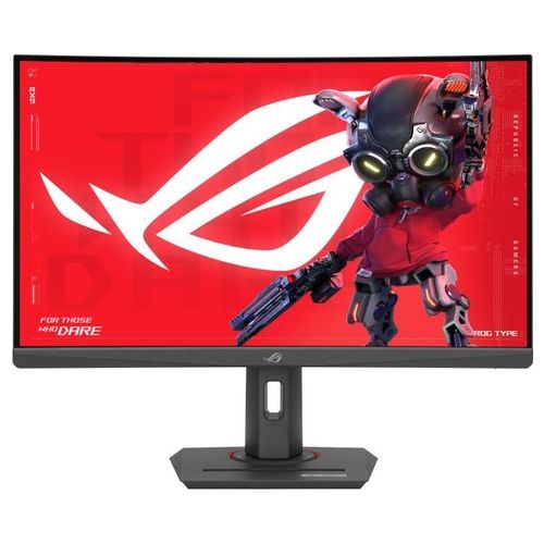 ROG Strix XG27WCS Monitor Gaming Curvo da 27'' 2560x1440 180 Hz 1ms (GTG) Fast VA Extreme Low Motion Blur Sync USB Type-C FreeSync DisplayWidget Center HDR Nero