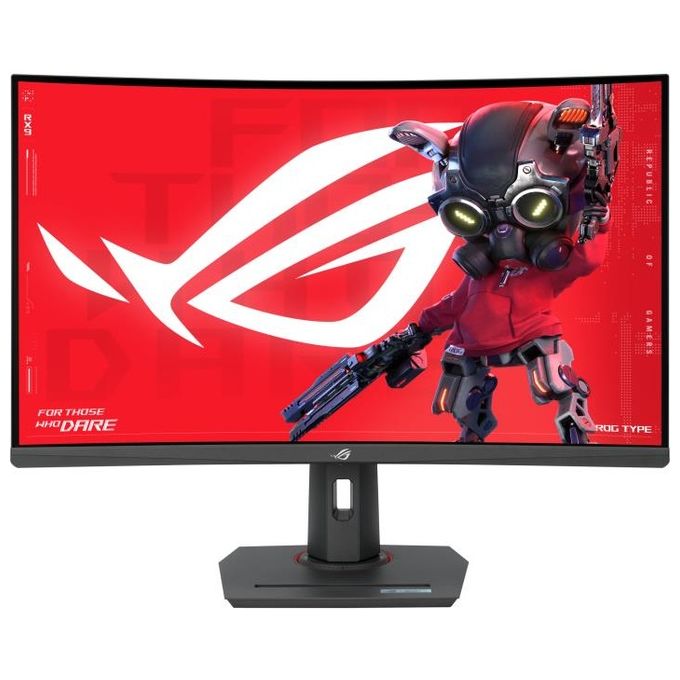 Image of ASUS ROG Strix XG32WCMS Monitor Gaming Curvo da 32” pollici (315) QHD 2560x1440 280Hz e Tempo di Risposta 1ms Extreme Low Motion Blur Sync USB Type-C DisplayWidget Center HDR Nero