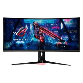 ROG Strix XG349C Monitor Gaming Curvo 34”, UWQHD (3440x1440), Fino a 180Hz, Fast IPS, Tempo Di Risposta 1ms, USB-C, G-SYNC, DisplayHDR 400, ELMB, Posizione Regolabile, Nero