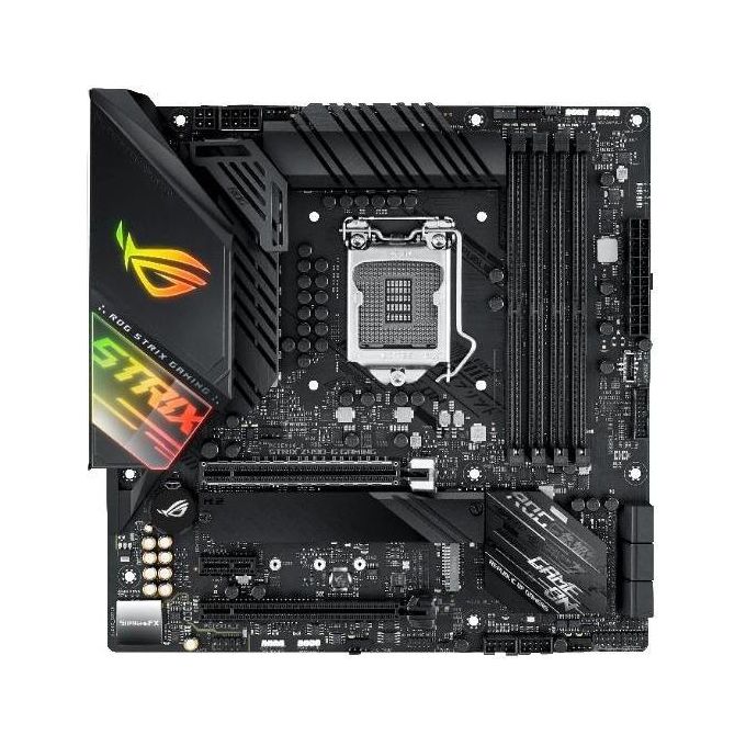 Asus ROG STRIX Z490-G GAMING Scheda Madre Chipset Intel Z490 LGA 1200 Micro ATX Gaming con 14 Fasi di Potenza