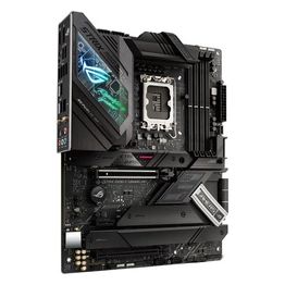 ASUS  ROG Strix Z690-F Gaming Scheda Madre ATX, Intel Z690, LGA1700, DDR5, PCI 5.0, WiFi 6E(802.11ax), Intel I225-V 2.5Gb LAN, ROG SupremeFX 7.1, 4xM.2, 6xSATA 6GB/s, Aura Sync RGB, Nero