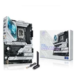 ROG STRIX Z790-A GAMING WIFI D4 Scheda Madre Gaming ATX Intel Z790 LGA1700 DDR4 PCI 5.0 WiFi 6E (802.11ax) Intel 2.5Gb Ethernet ROG SupremeFX 7.1 4xM.2 4xSATA 6GB/s Aura Sync RGB Nero