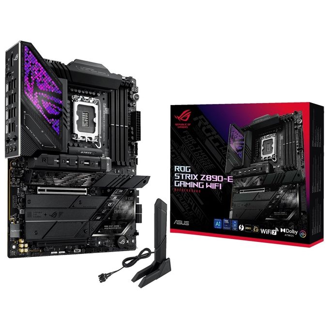 ASUS MB ROG STRIX Z890-E GAMING WIFI LGA1851, Z890, TBT4, MB