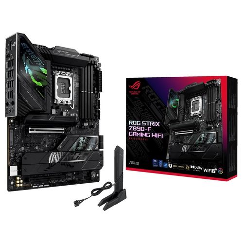 90MB1I40-M0EAY0 ROG Strix Z890-F Scheda Madre ATX Socket LGA 1851 DDR5 Wi-Fi 7 2.5Gb Ethernet colore Nero