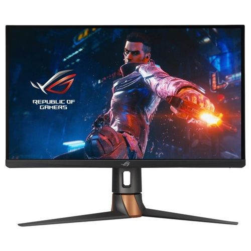 Asus Monitor Gaming ROG Swift PG27AQN 27", Frequenza 360Hz, Risoluzione 2560x1440 QHD, Nvidia Reflex, Ultrafast IPS, Tempo di Risposta1ms, HDR10, DP/HDMI