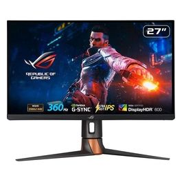 Monitor Gaming ROG Swift PG27AQN 27", Frequenza 360Hz, Risoluzione 2560x1440 QHD, Nvidia Reflex, Ultrafast IPS, Tempo di Risposta1ms, HDR10, DP/HDMI