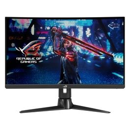 ROG Strix XG27AQV Monitor Gaming Curvo 27, WQHD, IPS Veloce, 170 Hz (OC), 1 ms GTG, FreeSync Premium, Overdrive Variabile, DisplayHDR 400, Nero